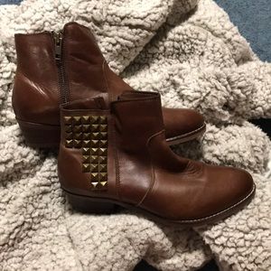NWT 14th & Union Brown Leather Presley Boot